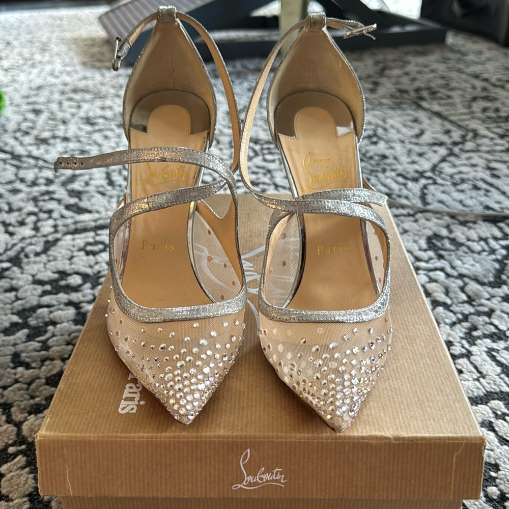 Christian Louboutin Twistissima Strass 100